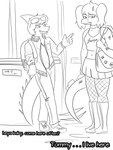 Rating: s
ID: 5544265
Date: 2025-05-02 16:30:43 -0400
Status: active
Score: 3
2025 3:4 5_fingers anthro arsenic_iii back_spikes backpack black_and_white bone_frill boots bottomwear cavemanon_studios choker clothing crop_top cynthia_(snoot_game) dialogue dinosaur duo english_text eyelashes female fingers fishnet_clothing fishnet_legwear footwear frill_(anatomy) hadrosaurid hi_res jacket jewelry legwear long_tail male midrff monochrome necklace ornithischian ornithopod parasaurolophus prehistoric_species purse reptile scalie shirt shoes skirt smile snoot_game snout spiked_tail spikes spikes_(anatomy) stegosaurian stegosaurus tail text thyreophoran tommy_(snoot_game) topwear twintails_(hairstyle) post #5544265