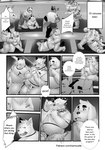 absurd_res ailurid anal anal_penetration angry anthro anthro_on_anthro anthro_penetrated anthro_penetrating anthro_penetrating_anthro bear belly berg_(pe++) bleachers blush bodily_fluids bottomless butt canid canine canis chen_(pe++) clothed clothing coach comic competitive_sex cross-popping_vein cum cum_on_head cumshot dialogue domestic_cat domestic_dog drooling duo ejaculation english_text felid feline felis footwear foreskin genital_fluids genitals giant_panda group group_sex gym handjob heart_symbol hi_res horn humanoid_genitalia humanoid_penis hyena kemo_cafe kiss_on_neck kissing kissing_cheek lew_(pe++) male male/male male_penetrated male_penetrating male_penetrating_male mammal masturbation moan monochrome navel orgasm orgasm_face orgy overweight overweight_male pe penetration penile penile_penetration penis pinlin_(pe++) red_panda saliva sex shirt shoes solo_focus speech_bubble sport strawberry_milk_(artist) student teacher text topwear url wolf wrestling