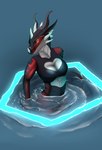 Rating: e
ID: 3214053
Date: 2022-03-08 18:41:45 -0500
Status: active
Score: 167
2021 absurd_res anthro backlighting belly biped black_arms black_belly black_body black_clothing black_ears black_eyes black_face black_horn black_legs black_nose black_scales black_shirt black_skin black_topwear black_vulva blue_background bottomless bottomless_anthro bottomless_female breasts ceiling_lamp cheek_spikes cleavage cleavage_cutout clitoris clothed clothing curved_horn cutout digital_media_(artwork) dragon european_mythology eyebrows facial_markings facial_scales facial_spikes female fey_(zavan) fingers forearms front_view genitals grin head_markings head_spikes heart_clothing heart_cutout heart_symbol hi_res horn ishiru lamp leg_scales light lighting markings monotone_breasts monotone_chest monotone_clothing monotone_genitals monotone_hands monotone_horn monotone_shirt monotone_spikes monotone_tail monotone_topwear multicolored_belly multicolored_body multicolored_face multicolored_scales multicolored_skin mythological_creature mythological_scalie mythology nose_spike partially_submerged pinup pointy_ears portrait pose prick_ears red_arms red_body red_clitoris red_face red_fingers red_hands red_legs red_skin red_tail ridged_horn scale_eyebrows scaled_forearms scales scalie seductive sharp_horn sharp_teeth shirt simple_background smile solo spiked_tail spikes spikes_(anatomy) standing tail teeth three-quarter_portrait topwear two_tone_arms two_tone_belly two_tone_body two_tone_legs two_tone_scales ventral_scales vulva water western_dragon white_belly white_body white_breasts white_chest white_face white_markings white_scales white_skin white_spikes yellow_sclera post #3214053