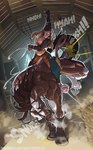 Rating: e
ID: 4819418
Date: 2024-05-31 15:40:15 -0400
Status: active
Score: 52
angry animal_genitalia animal_penis anthro anthro_on_anthro barn bdsm bodily_fluids bondage bound bridle clothing cowboy cowboy_hat cuff_(restraint) cum cum_on_back cum_strand cum_string cumshot duo ejaculation equid equine equine_genitalia equine_penis facial_piercing feet fenkey foot_fetish foot_play footjob foreskin furrytrashhorse_(character) genital_fluids genitals grinding hat headgear headwear hooves horse humanoid_genitalia humanoid_penis kabalca leyonel_sol lift_and_carry male male/male mammal muscular nose_piercing nose_ring onomatopoeia partially_retracted_foreskin penile penis piercing primate reins restraints riding riding_on_back ring_piercing rodeo sex size_difference small_dom_big_sub sound_effects straddling sweat tack taming text vein veiny_penis whipping_butt post #4819418