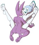 5_fingers 5_toes absurd_res andrealphus_(helluva_boss) anthro avian bird butt domestic_cat dragon_ball dragon_ball_super duo dyspo feet felid feline felis fingers foot_ninja15 helluva_boss hi_res humanoid_feet male male/male mammal nude nude_anthro nude_male plantigrade sex soles toes