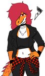 Rating: s
ID: 5422962
Date: 2025-03-09 18:45:14 -0400
Status: active
Score: 6
2024 absurd_res anthro black_clothing black_crop_top black_jacket black_shirt black_topwear cavemanon_studios choker claws clothing cornalina_(andresk4c) crop_top digital_drawing_(artwork) digital_media_(artwork) dinosaur eyelashes fan_character female finger_claws hair hair_over_eye hand_on_hip hand_on_own_hip hi_res jacket jacket_ignites jewelry long_hair long_tail markings midriff multicolored_body multicolored_scales navel necklace orange_body orange_scales prehistoric_species red_eyes red_hair red_markings reptile scale_markings scales scalie sharp_teeth shirt simple_background smile snoot_game snout solo spiked_tail spikes spikes_(anatomy) tail teeth topwear watermark white_background white_body white_scales post #5422962