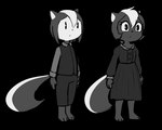 Rating: s
ID: 5450611
Date: 2025-03-23 03:02:30 -0400
Status: active
Score: 27
3_toes alpha_channel anthro bangs barefoot black_body black_clothing black_fur bottomwear brother_(lore) brother_and_sister_(lore) charlotte_(e254e) clothing dress duo e254e feet female fluffy fluffy_tail fur issac_(e254e) male mammal markings mephitid model_sheet monochrome pants sibling_(lore) side_bangs sister_(lore) skunk striped_markings striped_tail stripes tail tail_markings toes topwear vest young young_female young_male post #5450611