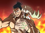 Rating: s
ID: 5603238
Date: 2025-05-27 22:09:01 -0400
Status: active
Score: 7
anthro bandai_namco clothing coat digimon digimon_(species) duo english_text horn human humor keyliom lab_coat long_ears male mammal muscular muscular_male necktie pecs terriermon terriermon_assistant text topwear post #5603238