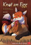 avian bird bitterstrawberries canid canine chicken comic cover cover_art cover_page duo egg english_text female feral fox galliform gallus_(genus) hi_res jacket_(bitterstrawberries) licking looking_at_viewer looking_up lyra_(bitterstrawberries) male male/female mammal nest phasianid predator/prey tail teeth text tongue tongue_out