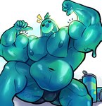 2024 absurd_res areola barazoku belly belly_overhang beverage_can biceps big_belly big_muscles bulge clothed clothing dot_eyes dripping emanata epic_games flexing fortnite goo_creature goo_humanoid growth hi_res huge_belly huge_muscles humanoid its_coldpizza male manly muscle_growth musclegut muscular muscular_humanoid muscular_male navel nipples not_furry open_mouth open_smile overweight overweight_humanoid overweight_male pecs rippley_(fortnite) signature simple_background sitting slime smile solo thick_arms thick_thighs topless topless_humanoid topless_male underwear underwear_only white_background