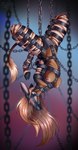 Rating: e
ID: 4238748
Date: 2023-08-17 15:34:33 -0400
Status: active
Score: 117
anthro bdsm blonde_hair blush bodily_fluids bondage bound breasts brown_hair cage chain crying cum digital_media_(artwork) drooling equid equine feet female gag genital_fluids gibbet giraffid hair hi_res hooves horse long_hair mammal multicolored_hair nipples nude okapi pinup pose saliva slave solo submissive submissive_anthro submissive_female sunny_way tears toes two_tone_hair underhoof upside_down wet post #4238748