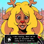 Rating: s
ID: 5656983
Date: 2025-06-21 00:32:05 -0400
Status: active
Score: 41
1:1 anthro antlers black_eyes blonde_hair blurred_background brown_body buckteeth checkered checkered_clothing clothing cuckquean deer deltarune dialogue duo eyelashes female hair hi_res horn implied_cuckold kurt_angle_stare looking_at_viewer mammal meme mugshot new_world_deer noelle_holiday offscreen_character paralyzed pattern_clothing queen0fm0nsterz reaction_image red_nose reindeer reptile scalie shaded sky smile soul_devouring_eyes susie_(deltarune) sweater talking_to_another teeth text thousand_yard_stare topwear uncanny_valley undertale_(series) wide_eyed post #5656983