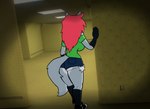 Rating: s
ID: 3503410
Date: 2022-08-13 03:52:17 -0400
Status: active
Score: 55
anthro bottomwear breasts butt canid canine canis clothed clothing detailed_background female fingers footwear green_clothing green_shirt green_topwear grey_body hair hand_on_wall lemondude liminal_spaces mammal red_hair serena_(lemondude) shirt shoes shorts sneakers socks solo standing the_backrooms topwear wolf post #3503410