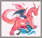 Rating: e
ID: 5622949
Date: 2025-06-05 17:31:07 -0400
Status: active
Score: 91
animal_genitalia animal_penis border charizard claws dragon duo erection eyes_closed forced forced_oral full-length_portrait generation_1_pokemon generation_4_pokemon genitals grey_border hi_res kantoku knot lucario male male/male mythological_creature mythological_scalie mythology nintendo oral oral_penetration penetration penis pokemon pokemon_(species) portrait questionable_consent scalie sex size_difference post #5622949