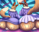 Rating: e
ID: 3811153
Date: 2023-01-14 09:57:28 -0500
Status: active
Score: 17
2023 6:5 absurd_res anthro berk_rider big_breasts big_butt bodily_fluids bottomwear breasts butt clothed clothing cum cum_inside cum_on_butt digital_media_(artwork) eevee english_text female fur generation_1_pokemon genital_fluids hair hi_res huge_breasts huge_butt looking_at_viewer looking_back nintendo pokemon pokemon_(species) rear_view simple_background skirt smile solo sweater text thick_thighs topwear underbutt wide_hips post #3811153