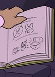 animated anthro bat book cavern female kobold mammal puzzle reptile scalie short_playtime solo srriz srriz_adventure srrizadventurer stalactite text treasure_chest