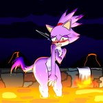 Rating: e
ID: 5612150
Date: 2025-05-31 17:58:30 -0400
Status: active
Score: 19
accessory ambient_among_us anthro bell-thing blaze_the_cat blush burning caught covering covering_self dipstick_tail domestic_cat dripping_lava embarrassed felid feline felis female flat_chested forehead_gem fur gem genitals hair_accessory hi_res lava lava_bath mammal markings multicolored_body multicolored_fur nipples nude purple_body purple_fur pussy sega skinny_dipping solo sonic_the_hedgehog_(series) tail tail_markings towel volcano white_body white_fur yellow_eyes post #5612150
