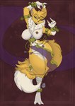 Rating: e
ID: 4758233
Date: 2024-05-02 22:30:05 -0400
Status: active
Score: 144
2024 3_fingers anklet anthro areola armlet bandai_namco bedlah belly_dancer big_breasts black_sclera blue_eyes bracelet breasts canid circlet dancer_outfit dancing digimon digimon_(species) digit_ring dipstick_ears dipstick_tail ear_markings eyelashes feet female finger_ring fingers fur genitals gloves_(marking) harem harem_jewelry hi_res inner_ear_fluff innie_pussy jewelry leg_markings looking_at_viewer mammal markings multicolored_ears neck_tuft nipple_piercing nipple_ring nipples piercing pussy renamon ring_piercing smile socks_(marking) solo tail tail_markings thick_thighs thigh_gap tuft white_body white_fur yawg yellow_body yellow_fur post #4758233