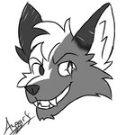 Rating: s
ID: 5602899
Date: 2025-05-27 18:21:20 -0400
Status: active
Score: 3
1:1 anthro azragarf black_eyes canid canine canis ears_up eyebrows fox fur grey_body grey_fur head_only hybrid looking_at_viewer male mammal monochrome multicolored_body multicolored_fur russell_(azragarf) signature simple_background simple_drawing solo teeth two_tone_body two_tone_fur white_body white_fur wolf post #5602899