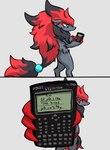 Rating: s
ID: 5553296
Date: 2025-05-06 15:14:34 -0400
Status: active
Score: 67
2025 2_panel_comic 4_fingers ambiguous_anthro ambiguous_gender anthro artist_name biped black_body black_fur black_hair black_highlights blue_eyes calculator claws close-up closed_smile comic digital_drawing_(artwork) digital_media_(artwork) eye_markings finger_claws fingers fur generation_5_pokemon grey_background grey_body grey_fur hair hi_res highlights_(coloring) holding_object humor looking_at_object looking_at_viewer markings mouth_closed nintendo number pokemon pokemon_(species) pokemorph pupils red_hair red_inner_ear redhairyfox ruff shaded side_view simple_background smile snout solo standing text typing white_sclera zoroark post #5553296