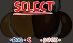 anthro ass_to_ass avian big_butt bird butt duck_hunt duck_hunt_dog duck_hunt_duck duo english_text faceless_character faceless_female female huge_butt isolatedartest nintendo rear_view text