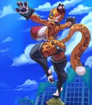 Rating: q
ID: 3413651
Date: 2022-06-26 22:24:32 -0400
Status: active
Score: 204
anthro arms_out balancing big_breasts bra bracelet breasts butt clawroline clothing collar countershading dipstick_tail feet felid female green_eyes half-closed_eyes huge_breasts jewelry kirby_(series) kirby_and_the_forgotten_land leggings legwear leopard mammal markings multicolored_body narrowed_eyes nintendo nipple_outline on_one_leg pantherine panties side_boob snao soles solo spots spotted_body standing stirrup_legwear stirrup_stockings stockings tail tail_markings thick_thighs under_boob underwear yellow_sclera post #3413651