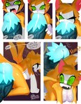 absurd_res all_fours anthro bat big_dom_small_sub big_penis bodily_fluids breasts comic deadlocked dialogue dominant duo dust:_an_elysian_tail english_text faceless_character faceless_male fellatio female fidget_(elysian_tail) fur genital_fluids genitals glowing glowing_genitalia glowing_penis green_eyes hi_res huge_penis humanoid_genitalia humanoid_penis imminent_sex it'll_never_fit larger_male licking male mammal membrane_(anatomy) membranous_wings mind_control moonblood nimbat nipples nude oral orange_body orange_fur penile penis penis_lick precum reptile scalie sereth sex size_difference smaller_female solo_focus sweat sweatdrop text tongue tongue_out unusual_anatomy unusual_genitalia unusual_penis vein veiny_penis wings