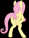 alpha_channel anthro digital_media_(artwork) equid equine female fluttershy_(mlp) fluttershyfann80085 friendship_is_magic hasbro hi_res horse mammal moho_(artwork) my_little_pony pony solo