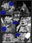 anthro bad_end battle bluebean bone comic damage death dialogue disintegration english_text fan_character fan_comic female garden_of_eden generation_1_pokemon generation_2_pokemon glowing glowing_eyes greyscale hi_res male mammal melee_weapon monochrome nintendo pikachu pokemon pokemon_(species) rodent skull sneasel speech_bubble sword text unavailable_at_source weapon