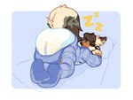 Rating: e
ID: 5549044
Date: 2025-05-04 17:19:24 -0400
Status: active
Score: 43
2025 anthro ass_up bed black_nose blonde_hair blue_background blue_onesie blue_pajamas blue_theme bodily_fluids brown_body brown_fur butt butt_flap butt_focus button_ears canid canine canis casper_(cookiebandit) clothed clothing colored cookiebandit diaper domestic_dog exposed eyes_closed floppy_ears footed_sleeper fur furniture genital_fluids hair hi_res lying male mammal mottled mottled_body mottled_fur multicolored_body multicolored_fur on_bed on_front onesie orange_body orange_fur pajamas piebald piebald_body piebald_fur pillow simple_background sleeping solo sound_effects tan_body tan_fur unclean_diaper urine used_diaper vowelless vowelless_sound_effect wearing_diaper wet_diaper wetness_indicator zzz post #5549044