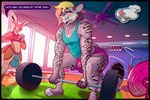 Rating: e
ID: 5335350
Date: 2025-01-28 00:00:35 -0500
Status: active
Score: 148
3:2 barbell big_bulge blonde_hair blush bodily_fluids bottomwear bulge ceiling_fan claws clothed clothing deadlift dumbbell electric_fan exercise expansion felid foxinuhhbox gloves grass growplug gym hair handwear huge_bulge jockstrap kangaroo light lingerie low-angle_view macropod male mammal markings marsupial muscular pantherine pink_clothing pink_gloves pink_handwear plant shirt shorts snow_leopard speech_bubble sunlight sweat tail tail_markings tank_top topwear transformation underwear weightlifting weights window workout post #5335350
