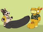 2024 4:3 animal_crossing anthro arm_hair asinus bald balls beard big_balls big_balls_small_penis big_penis body_hair bottomless brown_body brown_fur brown_hair brown_penis brown_skin camo camo_clothing camo_print camo_topwear casual_erection casual_exposure casual_nudity chest_hair chibi clothed clothing colored common_hippopotamus cross cross_necklace detailed dialogue digital_drawing_(artwork) digital_media_(artwork) disproportionate_genitalia donkey duo equid equine erection eyewear facial_hair foreskin fur genitals glasses hair hairy hairy_legs hands_behind_back harry_(animal_crossing) hippopotamid hooved_hands huge_balls huge_penis humanoid_genitalia humanoid_penis hybrid hyper hyper_balls hyper_genitalia hyper_penis jewelry male male/male mammal mule muscular muscular_anthro muscular_male mustache necklace nintendo nipples nude open_clothing open_mouth open_shirt open_topwear papi_(brunkdutt) partially_retracted_foreskin pattern_clothing pattern_topwear pecs penis pink_nipples pubes shaded shirt simple_background small_penis smile standing sunglasses surprise surprised_expression tail telsmuttelsmut topwear vein veiny_penis wide_eyed yellow_body yellow_penis yellow_skin