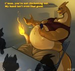 Rating: e
ID: 4722105
Date: 2024-04-15 09:23:00 -0400
Status: active
Score: 144
anonymous_character anthro belly canid canine card card_game casual_vore charizard clothed clothing dragon english_text eyewear gaming generation_1_pokemon glasses glorp group hi_res male mammal mythological_creature mythological_scalie mythology nintendo overweight overweight_anthro overweight_male pokemon pokemon_(species) scalie size_difference struggling struggling_prey tail text vore zyyphelze post #4722105