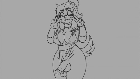 Rating: e
ID: 5724958
Date: 2025-07-21 18:21:46 -0400
Status: active
Score: 40
16:9 2025 2d_animation accessory animated anthro armlet balls big_penis bodily_fluids breasts canid canine canis charliepops clothing cum cumshot deity digital_media_(artwork) domestic_dog double_v_sign dress ejaculation fur genital_fluids genitals gesture grey_background gynomorph hair hair_accessory hairband hand_gesture hands-free intersex long_hair loop mammal monochrome one_eye_closed one_eye_half-closed orgasm penis simple_background slit_dress smile solo standing tail thick_thighs throbbing throbbing_balls throbbing_penis v_sign widescreen post #5724958
