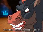 2016 4:3 ambiguous_gender dialogue english_text equid generation_7_pokemon humor mammal meme mudsdale nintendo open_mouth parody pokemon pokemon_(species) reaction_image rock solo stallion_(character) text unknown_artist words_worth your_resistance_only_makes_my_penis_harder