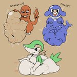 Rating: q
ID: 5656726
Date: 2025-06-20 22:00:43 -0400
Status: active
Score: 32
1:1 2024 abdominal_bulge ambiguous_gender ambiguous_pred belly big_belly black_eyes blue_body body_outline charmander claws dialogue digestion digital_media_(artwork) duo feral feral_pred fire flaming_tail generation_1_pokemon generation_5_pokemon generation_7_pokemon green_body hand_on_belly heart_symbol hi_res huge_belly imprint looking_at_viewer muffled multiple_images navel nintendo open_mouth orange_body orange_skin pawplants pokemon pokemon_(species) popplio simple_background size_difference smaller_pred snivy tail tan_background teeth tight_bulges unseen_prey unwilling_prey vore vowelless vowelless_vocalization whiskers post #5656726