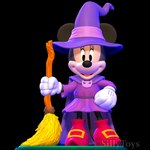 1:1 3d_(artwork) 3d_modeling 3d_print cape cleaning_tool clothing digital_media_(artwork) disney dress female gloves grass halloween handwear hat headgear headwear hi_res holidays magic_user male minnie_mouse mop plant shoe_buckles sillytoys simple_background smile witch witch_hat