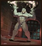 Rating: e
ID: 5607816
Date: 2025-05-29 20:24:01 -0400
Status: active
Score: 10
absurd_res anthro balls bovid caprine detailed_background digital_drawing_(artwork) digital_media_(artwork) dungeon erection fur genitals goat hi_res hooves horn humanoid_genitalia humanoid_penis lugiem magic_user male mammal muscular muscular_male nude penis solo solo_focus white_body white_fur post #5607816
