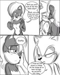 absurd_res anthro archie_comics breasts canon_couple chipmunk comic dawnelle dialogue digital_media_(artwork) duo english_text eulipotyphlan female fur ground_squirrel hair hedgehog hi_res male male/female mammal partially_translated rodent sally_acorn sciurid sega slice_of_life sonic_the_hedgehog sonic_the_hedgehog_(archie) sonic_the_hedgehog_(comics) sonic_the_hedgehog_(series) text translation_check translation_request tree_squirrel virgin