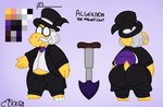 Rating: e
ID: 5512475
Date: 2025-04-18 13:23:41 -0400
Status: active
Score: 0
age_difference anthro beard belly black_clothing black_suit clothing digital_drawing_(artwork) digital_media_(artwork) eyewear facial_hair glasses hat headgear headwear henrique_rick koopa koopa_troopa magician magician_hat magikoopa male mario_bros model_sheet necktie nintendo older_male reptile scalie shovel slightly_chubby suit thick_thighs tools top_hat turtle post #5512475