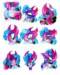 Rating: q
ID: 5597356
Date: 2025-05-25 12:47:26 -0400
Status: active
Score: 1
1_eye ahegao anthro avian beak bird blue_hair blue_tongue blush bodily_fluids breast_grab breasts chibi domestic_pig drooling expression_sheet expressions fluffy fluffy_chest gag gesture group hair hand_gesture hand_on_breast hi_res hybrid long_hair looking_pleasured male mammal notched_ear panick_(regazz) pervnamedregazz pink_body ring_gag saliva solo suid suine sus_(pig) thumbs_up tongue traditional_media_(artwork) tusks post #5597356