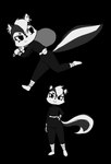 Rating: s
ID: 5450631
Date: 2025-03-23 03:20:24 -0400
Status: active
Score: 17
3_toes alpha_channel ankle_wraps anthro bag barefoot black_body black_fur breasts clothing e254e ear_piercing ear_ring feet female fluffy fluffy_tail fur head_tuft hi_res jumpsuit mammal markings mephitid monochrome pear-shaped_figure piercing ring_piercing skunk small_breasts smile solo striped_markings striped_tail stripes sweater tail tail_markings thief toes topwear tuft turtleneck waistband wide_hips post #5450631