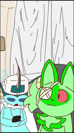 2023 9:16 animated anthro anthrofied awkward awkward_silence backwards_baseball_cap backwards_hat baseball_cap blue_sclera blush blush_lines bong casual_nudity cellphone chair cheek_tuft clothing confession confusion crossed_arms curtains cute_fangs detailed_background dialogue drugs duo ear_fins eeveelution electronics embarrassed eye_patch eyewear facial_tuft felid feline fin frill_(anatomy) frown furniture furrymon generation_1_pokemon generation_9_pokemon gesture hand_gesture hat hat_only head_fin headgear headgear_only headwear headwear_only hi_res holding_cellphone holding_object holding_phone holding_smartphone inside jewelry klydewitakay looking_at_object looking_at_phone male male/male male_anthro mammal marine mostly_nude neck_frill neck_tuft necklace nintendo open_mouth open_smile outstretched_arm phone pointing pokeball pokeball_necklace pokemon pokemon_(species) pupils red_sclera short_playtime sitting slit_pupils smartphone smile sound sprigatito stare tuft vaporeon vaporeon_rapper webm