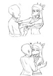 Rating: s
ID: 5606161
Date: 2025-05-29 03:50:38 -0400
Status: active
Score: 10
absurd_res alexnikky anon_(snoot_game) anthro bald beverage_can biped bodily_fluids bone_frill breasts canon_couple cavemanon_studios choker clothed clothed_anthro clothed_female clothed_human clothed_male clothing crop_top crushed_can duo elbow_feathers eyes_closed fang_(gvh) female fingers forced forced_kiss frill_(anatomy) goodbye_volcano_high hair heart_symbol hi_res holding_object human human_on_anthro humanoid_hands interspecies jacket jewelry kissing long_hair male male/female mammal markings medium_breasts midriff navel necklace nervous non-mammal_breasts onomatopoeia open_clothing open_jacket open_mouth open_topwear prehistoric_species pterodactylus pterosaur reptile romantic romantic_couple scales scalie scared shaded shirt shirt_grab simple_background sketch smile smirk snoot_game sound_effects striped_markings stripes sweat sweatdrop teeth text topwear white_background post #5606161