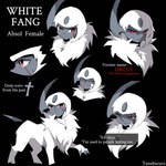 Rating: s
ID: 2804889
Date: 2021-06-27 21:30:18 -0400
Status: active
Score: 101
1:1 absol black_background bodily_fluids character_name chest_tuft claws cross cross_necklace digitigrade english_text expression_sheet eye_scar eyes_closed facial_scar female feral finger_claws fur generation_3_pokemon grey_body half-closed_eyes hi_res jewelry narrowed_eyes necklace nintendo open_mouth pokemon pokemon_(species) quadruped red_eyes scar simple_background solo sweat tenebscuro text tuft white_body white_fang_(tenebscuro) white_fur post #2804889