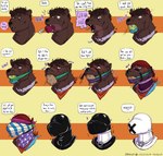 Rating: e
ID: 5215545
Date: 2024-11-30 23:06:39 -0500
Status: active
Score: 53
anthro bear blush bodily_fluids bound cock_gag collar crying dialogue digital_media_(artwork) duo encasement english_text forced gag gag_sequence gagging herkal hi_res kerchief latex mammal nasal_plug nose_plugs offscreen_character oral oral_penetration penetration posture_collar sequence sex_toy sex_toy_in_mouth sex_toy_insertion tears text post #5215545