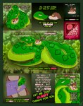 absurd_res anthro anthro_on_feral anthro_prey balls belly bestiality big_dom_small_sub clothed clothing coiling comic cutaway dialogue dominant dominant_female duo english_text erection erection_under_clothing female feral feral_pred fern forest forked_tongue genitals grass green_body green_scales heart_symbol hi_res implied_cannibalism impregnation_request jungle larger_female larger_feral long_tongue male male/female markings overweight overweight_feral ovum partially_clothed plant red_markings relarity reptile restrained scales scalie seductive serpentine shrub size_difference smaller_anthro snake sperm_cell submissive submissive_male tail tail_around_penis tail_fetish tail_play tail_under_clothing text threatening tongue tongue_out tree vines vore white_markings yellow_sclera