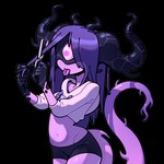 Rating: s
ID: 5606135
Date: 2025-05-29 03:37:51 -0400
Status: active
Score: 1
ambiguous_gender bottomwear clothing crop_top demon demon_humanoid discount-supervillain gloves_(marking) hair hair_trimming horn horned_humanoid humanoid markings midriff navel personal_grooming portrait purple_body purple_skin purple_theme shirt shorts solo styling_hair tail tailed_humanoid three-quarter_portrait tongue tongue_out topwear trimming_(grooming) post #5606135