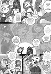 anthro anthrofied bikini blep boastudio clothing comic english_text equid equine female fluttershy_(mlp) friendship_is_magic hasbro hi_res horn mammal monochrome my_little_pony mythological_creature mythological_equine mythology panties potion_nova_(mlp) princess_cadance_(mlp) princess_celestia_(mlp) princess_luna_(mlp) sibling_(lore) sister_(lore) sisters_(lore) swimwear text tongue tongue_out twilight_sparkle_(mlp) two-piece_swimsuit underwear unicorn winged_unicorn wings