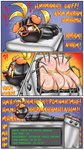 Rating: q
ID: 5483449
Date: 2025-04-05 04:59:24 -0400
Status: active
Score: 28
9:16 anthro barefoot bdsm blush bodily_fluids bondage bound canid canine canis comic countershade_feet countershading cuff_(restraint) domestic_dog feet female foot_fetish foot_focus fully_bound gag hi_res humanoid_feet leather leather_cuffs lying mammal maria_(mrvalentim) muzzle_(object) on_front plantigrade restraints skoufidios soles solo stocks submissive submissive_female sweat tears tickle_torture tickling tickling_machine toe_restraints post #5483449