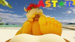 16:9 3d_(artwork) 4k 5_toes absurd_res anthro beach bowser_jr. canid canine digital_media_(artwork) feet foot_fetish foot_play footjob fox genitals hair hi_res humanoid humanoid_feet koopa male mammal mario_bros miles_prower nails nintendo outside palm_tree penis plant plantigrade red_hair sand scalie sea sega sex solo sonic_the_hedgehog_(series) sparkliiastor toenails toes tree water widescreen yellow_body yellow_skin