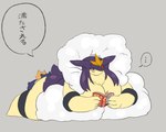 Rating: e
ID: 5395842
Date: 2025-02-24 21:49:18 -0500
Status: active
Score: 27
2022 5:4 alternate_version_at_source ambiguous_anthro ambiguous_gender annoyed anthro anthro_on_anthro anthro_on_bottom anthro_on_top big_breasts big_butt biped blue_body blue_ears blue_fur blush blush_stickers boa_(clothing) bodily_fluids book breasts butt chest_tuft cleavage clothed clothing colored cross-popping_vein curvy_figure dialogue digital_media_(artwork) duo ellipsis face_in_ass fan_character female female/ambiguous female_anthro female_on_bottom fingers fire flat_colors front_view fur generation_2_pokemon generation_8_pokemon grey_background hair hisuian_form hisuian_typhlosion holding_book holding_object huge_breasts huge_butt huge_hips huge_thighs japanese_text kemono larger_anthro larger_female looking_at_viewer lying mammal mostly_nude mouthless multicolored_body multicolored_fur nintendo on_bottom on_front on_top_of overweight overweight_anthro overweight_female pokemon pokemon_(species) pokemorph pupils purple_body purple_ears purple_fur purple_hair purple_tail reading reading_book red_eyes regional_form_(pokemon) scut_tail short_tail simple_background size_difference smaller_ambiguous smaller_anthro smaller_on_top speech_bubble sweat sweatdrop tail tan_body tan_fur text thick_thighs three-quarter_view translation_request tuft two_tone_body two_tone_fur typhlosion vajureon voluptuous wide_hips post #5395842