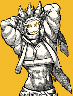 Rating: s
ID: 5586147
Date: 2025-05-20 14:12:21 -0400
Status: pending
Score: 4
absurd_res anthro clothed clothing cybernetics cyborg fur hands_behind_head hatching_(art) head_tuft hi_res jwbash looking_at_viewer machine male male_anthro markings muscular muscular_anthro muscular_male pose protogen robot_anthro shaded sketch smile smirk solo tail tail_tuft tuft post #5586147