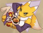 Rating: q
ID: 5604820
Date: 2025-05-28 15:23:21 -0400
Status: active
Score: 59
2025 animated anthro bandai_namco bird's-eye_view canid canine chopsticks clothed clothing digimon digimon_(species) domination/submission duo female food fox fox_tail foxxj gloves handwear high-angle_view imp impmon male mammal nipples noodles nude ramen renamon squish thigh_squish topless topless_female post #5604820